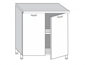 2.80.2 Шкаф-стол на 800мм с 2-мя дверцами в Нягани - nyagan.magazinmebel.ru | фото