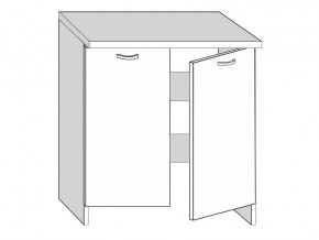 9.700.716 Шкаф-стол МДФ для стиральной машины  на 700 (ПВХ) в Нягани - nyagan.magazinmebel.ru | фото