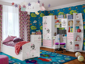 Детская комната Юниор-2 Мальвина в Нягани - nyagan.magazinmebel.ru | фото
