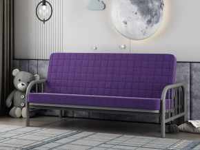 Диван-кровать Мадлен 4 Серый-Фиолетовый в Нягани - nyagan.magazinmebel.ru | фото