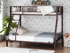 Двухъярусная кровать Гранада-1 140 Коричневый в Нягани - nyagan.magazinmebel.ru | фото