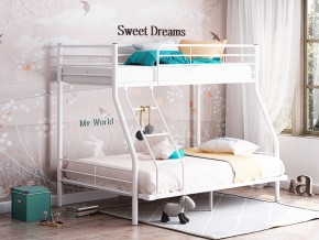 Двухъярусная кровать Гранада-2 140 белая в Нягани - nyagan.magazinmebel.ru | фото