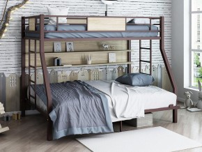 Двухъярусная кровать Гранада П 140 коричневый в Нягани - nyagan.magazinmebel.ru | фото
