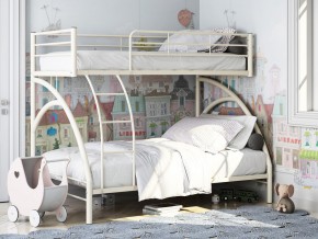 Двухъярусная кровать Виньола 2 слоновая кость в Нягани - nyagan.magazinmebel.ru | фото