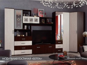 Гостиная Белла венге с угловым шкафом в Нягани - nyagan.magazinmebel.ru | фото
