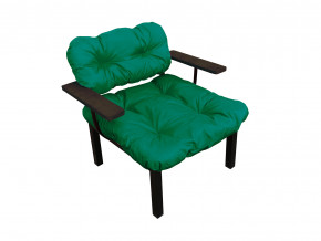 Кресло Дачное зелёная подушка в Нягани - nyagan.magazinmebel.ru | фото - изображение 1