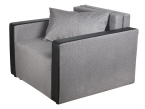 Кресло-кровать Милена с подлокотниками велюр серый в Нягани - nyagan.magazinmebel.ru | фото