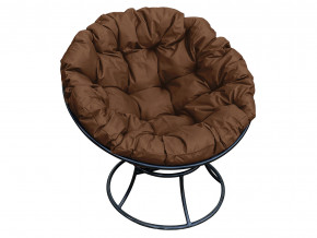 Кресло Папасан без ротанга коричневая подушка в Нягани - nyagan.magazinmebel.ru | фото