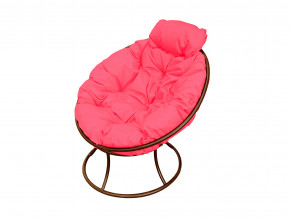 Кресло Папасан мини без ротанга розовая подушка в Нягани - nyagan.magazinmebel.ru | фото