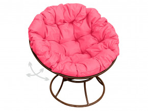 Кресло Папасан пружинка без ротанга розовая подушка в Нягани - nyagan.magazinmebel.ru | фото