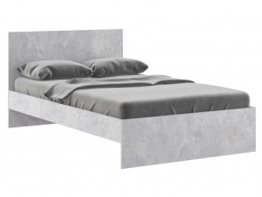 Кровать 1200 Осло модуль М12 с настилом Лайт цемент светлый в Нягани - nyagan.magazinmebel.ru | фото - изображение 1