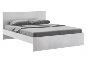 Кровать 1600 Осло модуль М14 с настилом Лайт цемент светлый в Нягани - nyagan.magazinmebel.ru | фото