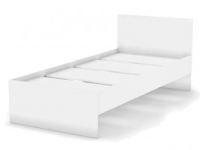 Кровать 900 Лофт белая в Нягани - nyagan.magazinmebel.ru | фото - изображение 1