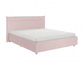 Кровать Альба 1600 велюр нежно-розовый в Нягани - nyagan.magazinmebel.ru | фото