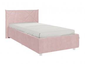 Кровать Бест 900 велюр нежно-розовый в Нягани - nyagan.magazinmebel.ru | фото