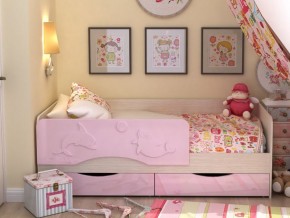 Кровать детская Алиса КР 812 розовая 1600 в Нягани - nyagan.magazinmebel.ru | фото