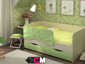 Кровать детская Алиса КР 812 зеленая 1600 в Нягани - nyagan.magazinmebel.ru | фото