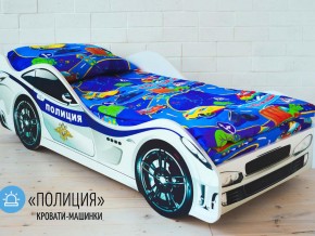 Кровать детская машина Полиции в Нягани - nyagan.magazinmebel.ru | фото - изображение 1