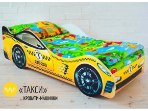 Кровать детская машина Такси в Нягани - nyagan.magazinmebel.ru | фото - изображение 1