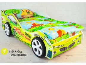 Кровать детская машина Вихрь в Нягани - nyagan.magazinmebel.ru | фото - изображение 2