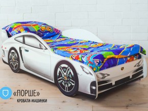 Кровать детская машинка Порше в Нягани - nyagan.magazinmebel.ru | фото