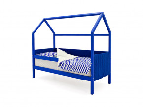 Кровать-домик мягкий Svogen с бортиком синий в Нягани - nyagan.magazinmebel.ru | фото