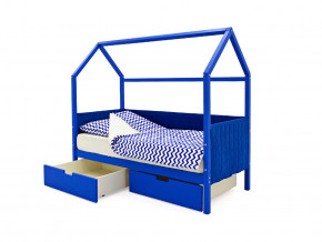 Кровать-домик мягкий Svogen с ящиками синий в Нягани - nyagan.magazinmebel.ru | фото - изображение 3