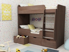 Кровать двухъярусная Малыш двойняшка бодега в Нягани - nyagan.magazinmebel.ru | фото