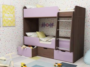 Кровать двухъярусная Малыш двойняшка бодега-ирис в Нягани - nyagan.magazinmebel.ru | фото
