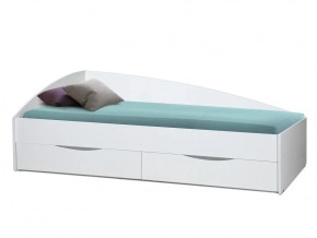 Кровать Фея-3 асимметричная 1900х800 белый в Нягани - nyagan.magazinmebel.ru | фото