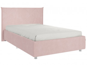 Кровать Квест 1200 велюр нежно-розовый в Нягани - nyagan.magazinmebel.ru | фото