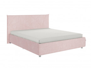Кровать Квест 1600 велюр нежно-розовый в Нягани - nyagan.magazinmebel.ru | фото