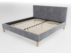 Кровать Линси 1200 серый в Нягани - nyagan.magazinmebel.ru | фото