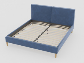 Кровать Линси 1200 синий в Нягани - nyagan.magazinmebel.ru | фото