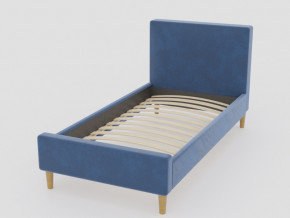 Кровать Линси 900 синий в Нягани - nyagan.magazinmebel.ru | фото