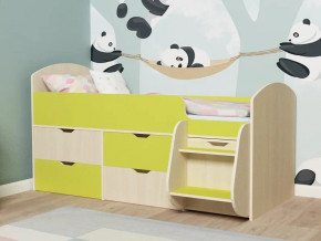 Кровать Малыш-7 Дуб-лайм в Нягани - nyagan.magazinmebel.ru | фото