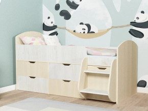 Кровать Малыш-7 Дуб-Винтерберг в Нягани - nyagan.magazinmebel.ru | фото - изображение 1