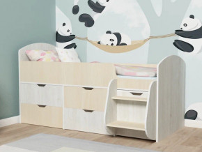 Кровать Малыш-7 Винтербер-Дуб в Нягани - nyagan.magazinmebel.ru | фото
