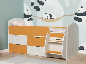 Кровать Малыш-7 Винтербер-Оранжевый в Нягани - nyagan.magazinmebel.ru | фото - изображение 1