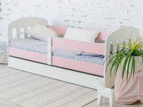 Кровать Малыш с ящиком розовый в Нягани - nyagan.magazinmebel.ru | фото
