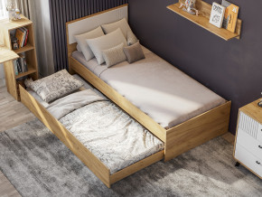 Кровать одинарная Милан выкатная с настилом в Нягани - nyagan.magazinmebel.ru | фото