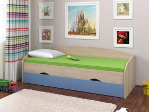 Кровать Соня 2 сонома-голубой в Нягани - nyagan.magazinmebel.ru | фото
