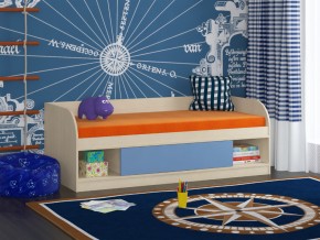 Кровать Соня 4 дуб молочный-голубой в Нягани - nyagan.magazinmebel.ru | фото
