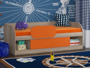 Кровать Соня 4 сонома-оранжевый в Нягани - nyagan.magazinmebel.ru | фото - изображение 3