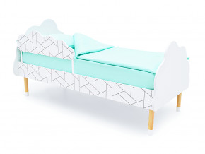Кровать Stumpa Облако с бортиком рисунок Мозаика в Нягани - nyagan.magazinmebel.ru | фото