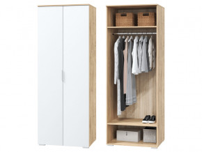 Шкаф для одежды 2-х дверный Сканди белый в Нягани - nyagan.magazinmebel.ru | фото - изображение 1