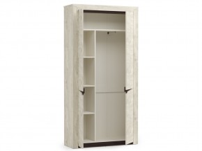 Шкаф для одежды 33.18 Лючия бетон в Нягани - nyagan.magazinmebel.ru | фото - изображение 2