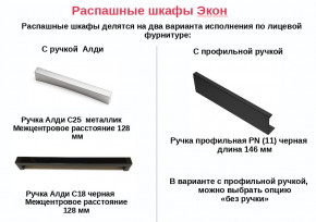 Шкаф с 1 ящиком со штангой Экон ЭШ1-РП-24-4-R-1я с зеркалом в Нягани - nyagan.magazinmebel.ru | фото - изображение 2