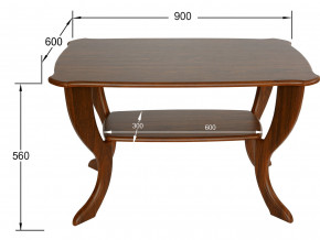 Стол журнальный Маэстро СЖ-01 орех в Нягани - nyagan.magazinmebel.ru | фото - изображение 2